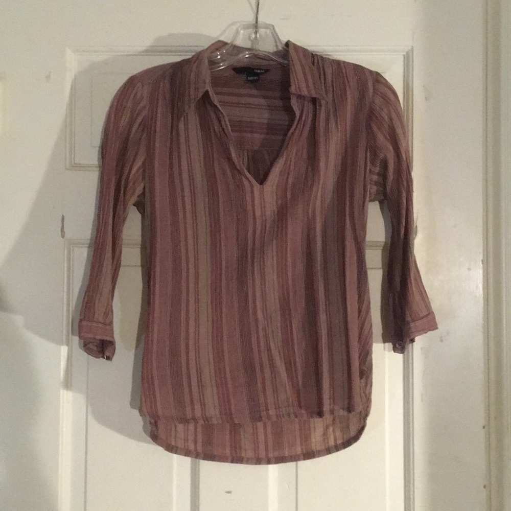 H&M Cotton Striped Top